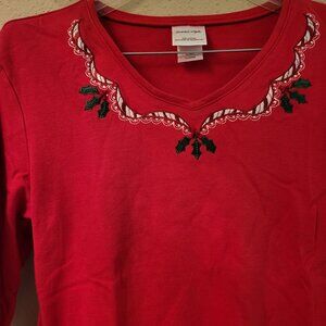 decorated originals - RN109224- Ladies Christmas  Top